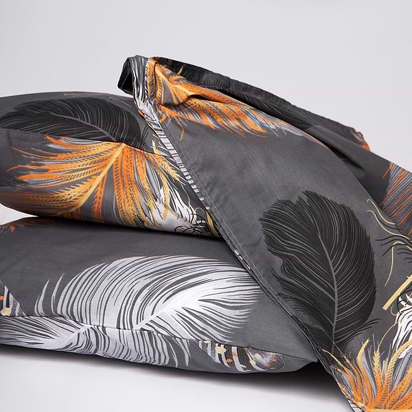 Фото - Комплект постельного белья Moon&Star Бязь Gold Люкс Mystic Feathers 200х220 нав. 50х70 см 2 шт. (MS-890000370)