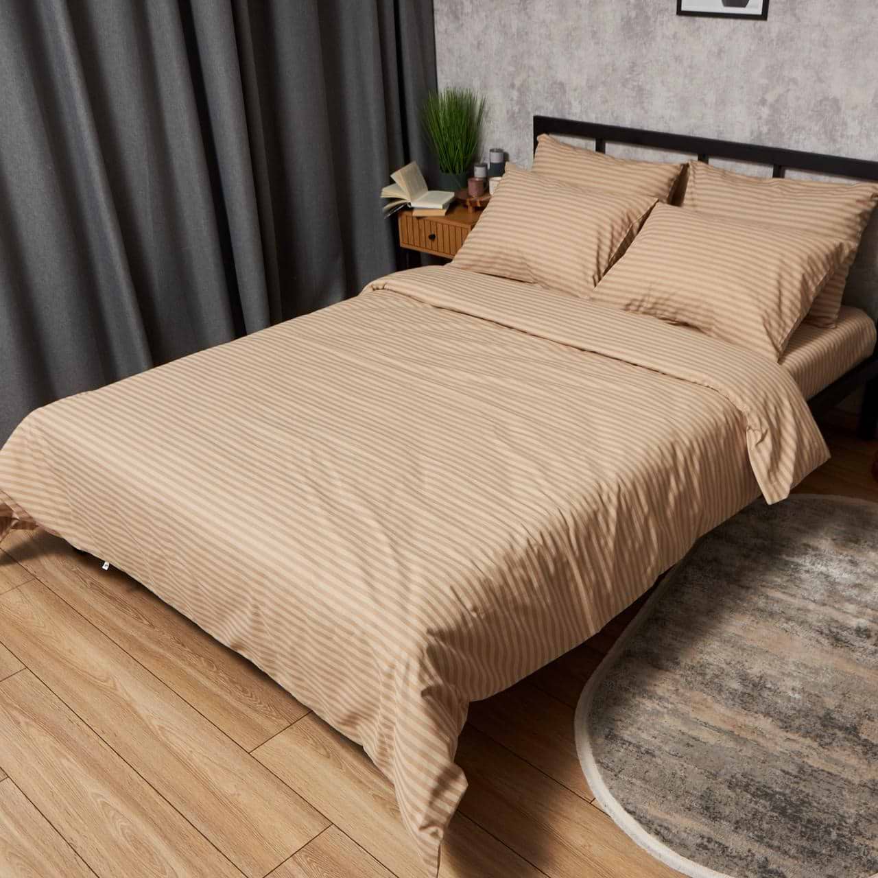 Комплект постельного белья Moon&Star Бязь Gold Люкс Sand Lines (MS-890000478)