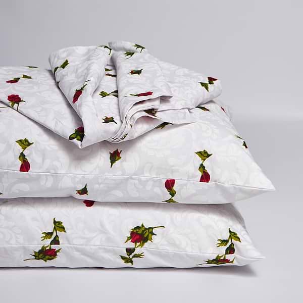 Фото - Комплект постільної білизни Moon&Star Бязь Gold Люкс Romantic Rose 200х220 нав. 50х70 см 2 шт. (MS-880000379)