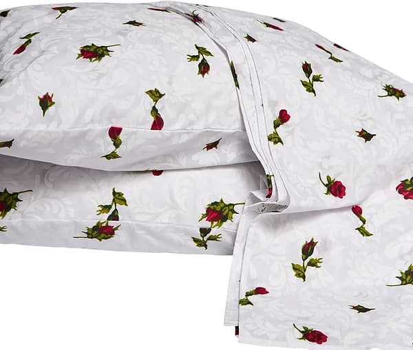 Фото - Комплект постільної білизни Moon&Star прост. 220х240 + 2 нав. 70х70 Бязь Gold Люкс Romantic Rose (MS-880000383)