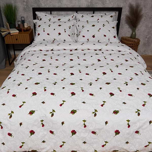 Фото - Комплект постельного белья Moon&Star Бязь Gold Люкс Romantic Rose (MS-890000462)