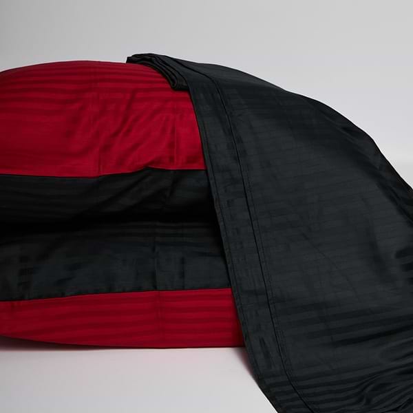 Фото - Комплект постельного белья Moon&Star Satin Stripe Dark Romance (MS-890000808)