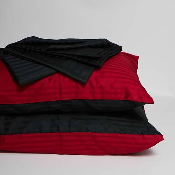 Фото - Комплект постельного белья Moon&Star Satin Stripe Dark Romance (MS-890000808)