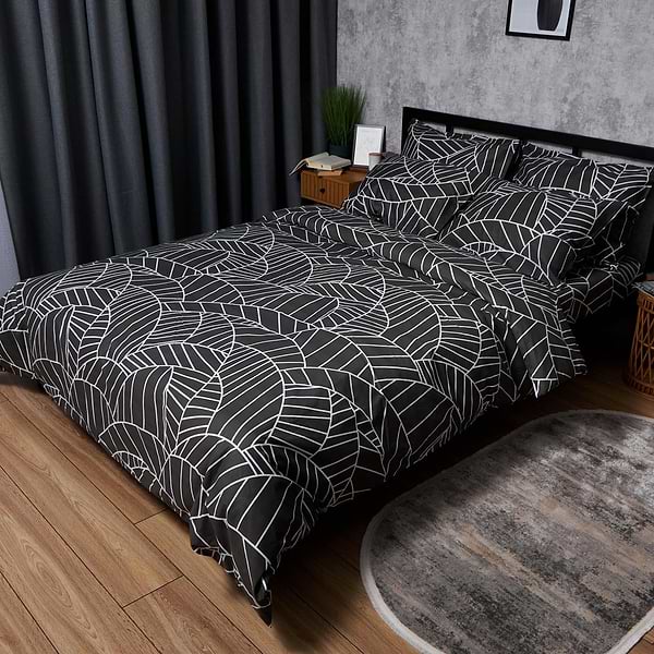 Фото - Комплект постільної білизни Moon&Star Satin Elite Minimal Chic 200х220 нав. 70х70 см 2 шт. (MS-880000632)