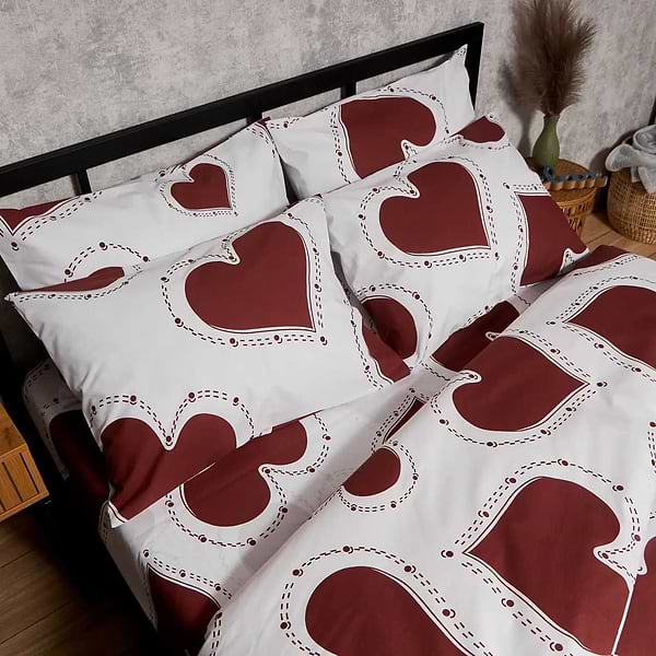 Фото - Комплект постільної білизни Moon&Star Бязь Gold Люкс Romantic Mood 160х220 нав. 2х40х60 (MS-820008770)