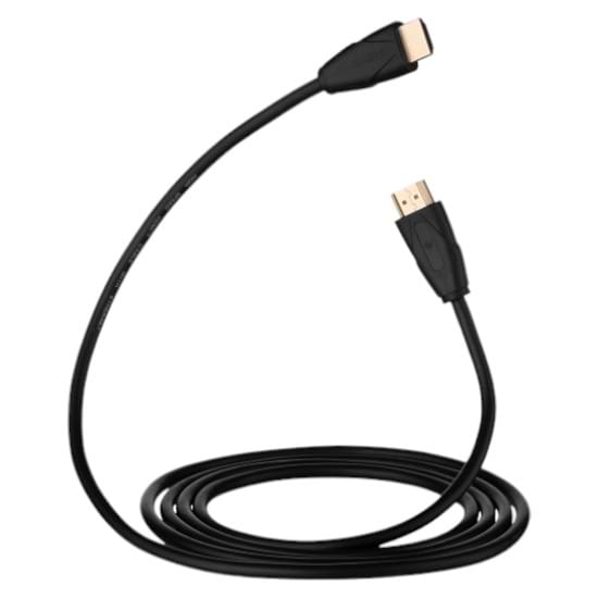 Кабель HDMI 2E HDMI 2.0 (M/M) Slim High Speed Aluminum 2m Black (2EW-1082-2M)