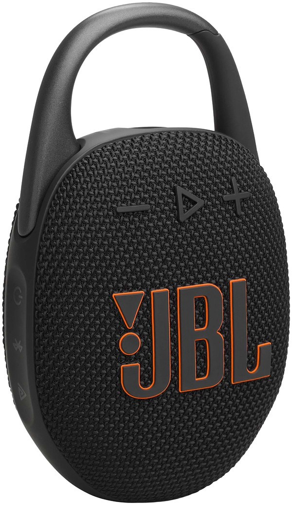 Фото - Уценка - Портативная акустика JBL Clip 5 Black (JBLCLIP5BLK)