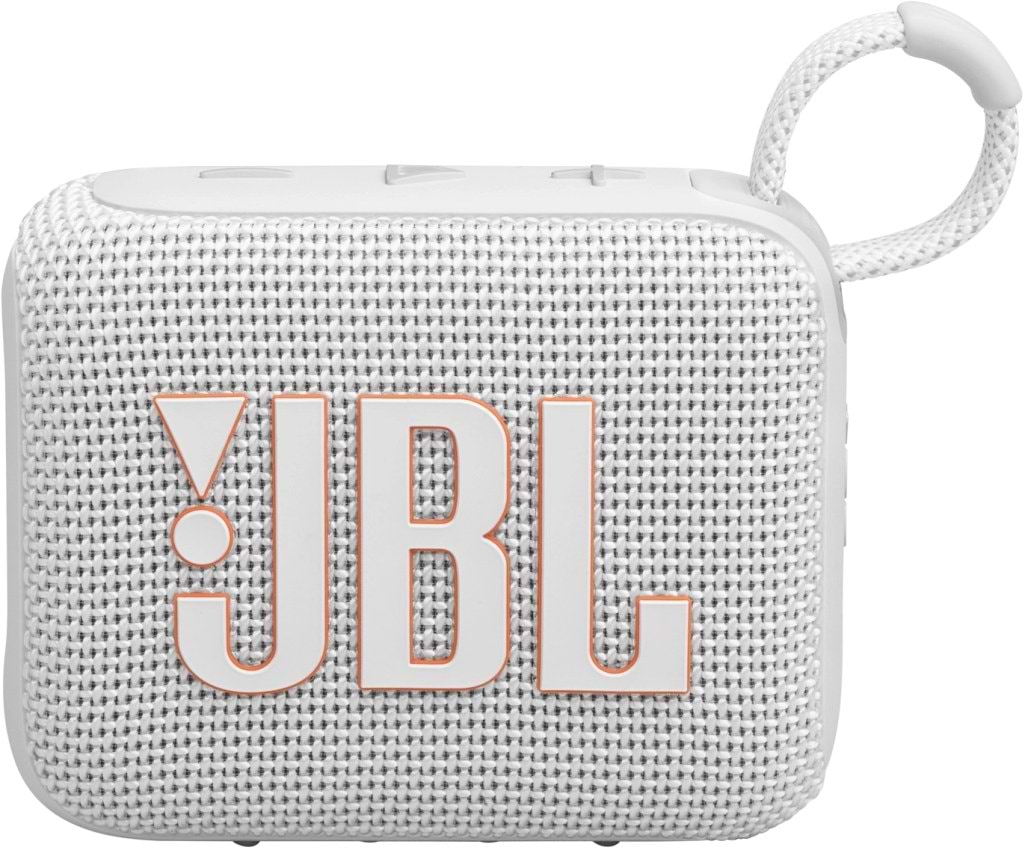 Портативна акустика JBL GO 4 White (JBLGO4WHT) - Фото 1