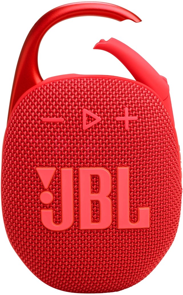 Портативна акустика JBL Clip 5 Red (JBLCLIP5RED) - Фото 1