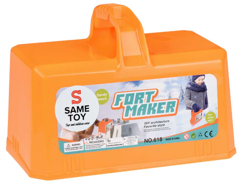 Купити Набір для гри в пісочниці Same Toy 2 в 1 Fort Maker Orange (618Ut-2) - Фото 1 Набір для гри в пісочниці Same Toy 2 в 1 Fort Maker Orange (618Ut-2) - Фото 1