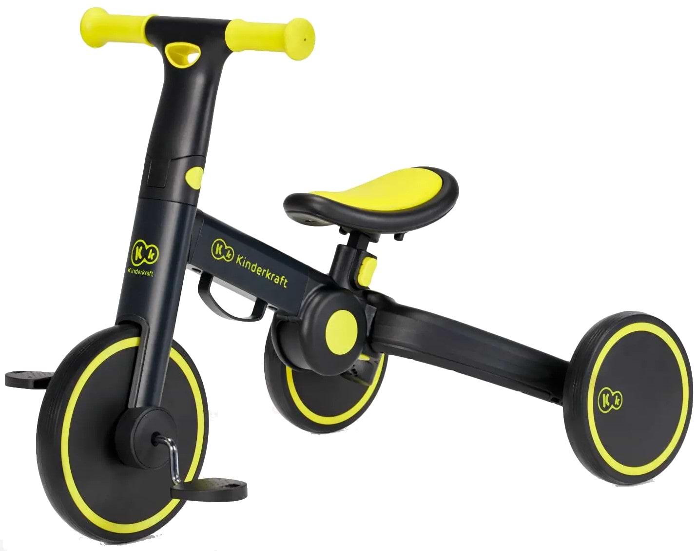 Трёхколёсный велосипед Kinderkraft 4TRIKE Black Volt (KR4TRI00BLK0000)
