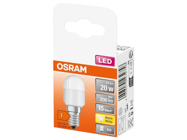 Фото - Лампочка світлодіодна Osram LED E14 2.3Вт 2700К 200Лм T26 (4058075432758)