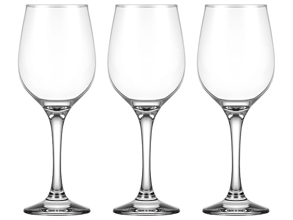 Фото - Набор бокалов Ardesto Gloria 395 мл 3 шт. (AR2639GWT) Фото - Набор бокалов Ardesto Gloria 395 мл 3 шт. (AR2639GWT)