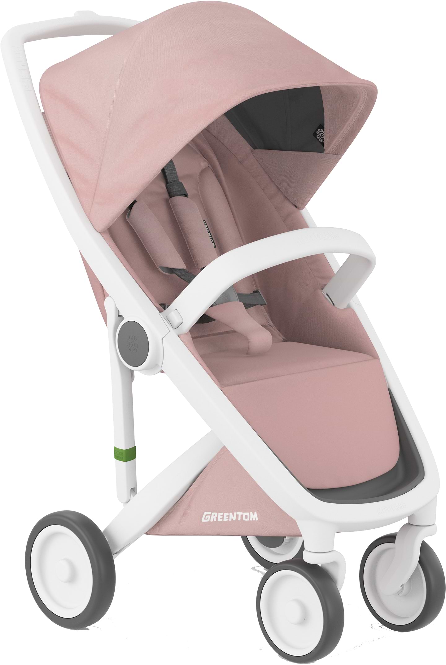 Коляска прогулянкова Greentom Classic Blossom-White