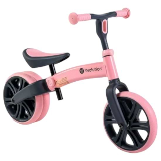 Беговел YVolution Yvelo Junior розовый (YT16P2)