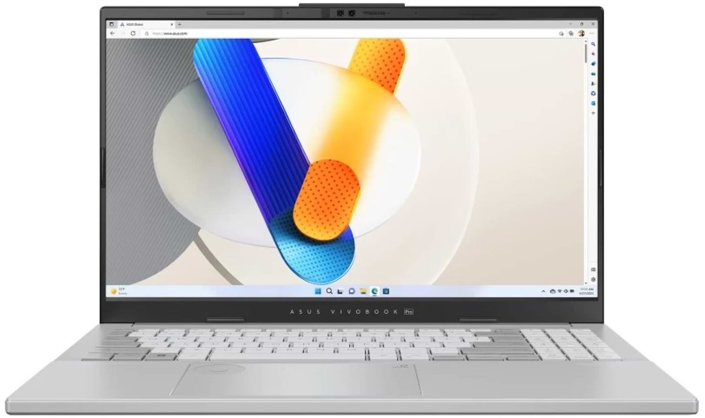 Ноутбук Asus Vivobook Pro 15 N6506CU-MA016 Cool Silver - Фото 1