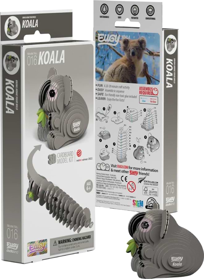 3D пазли EUGY Зоопарк: Коала (XEG-016)