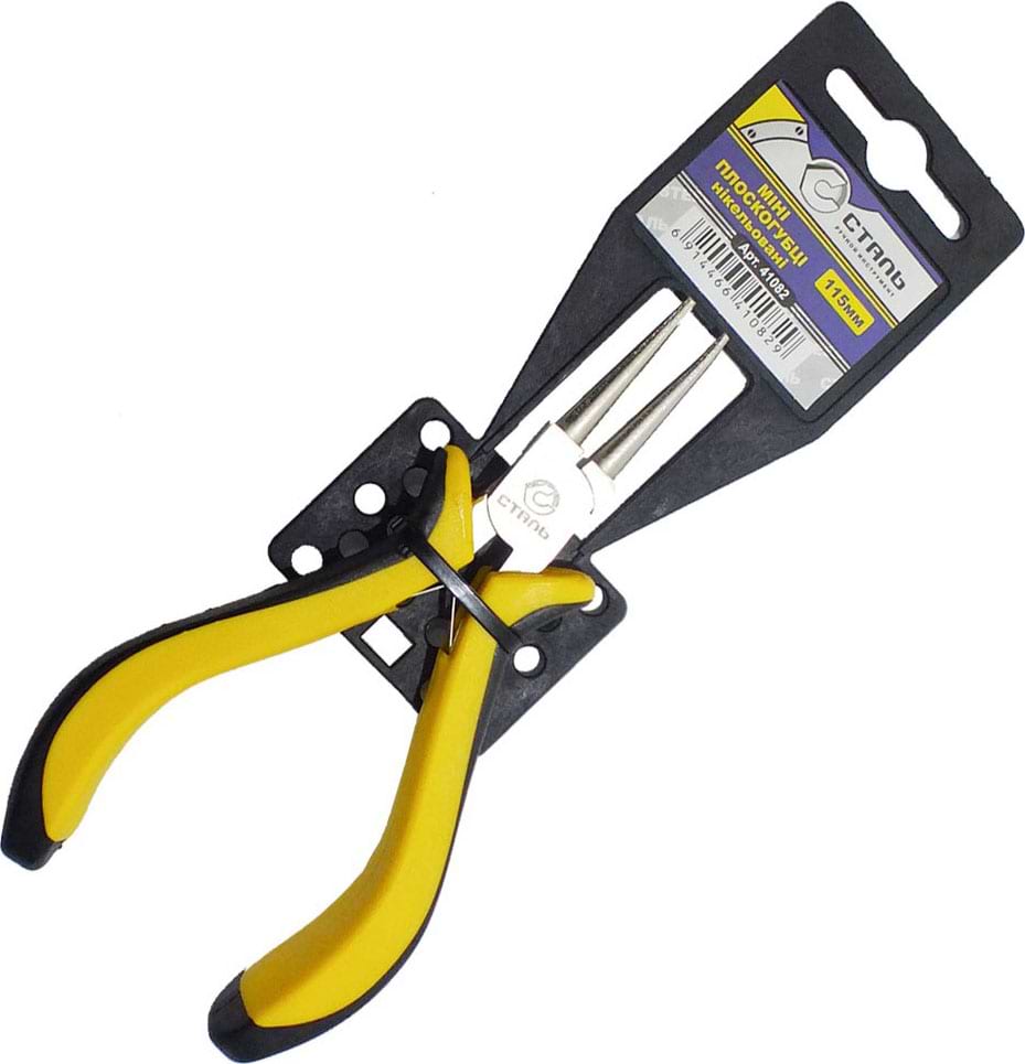 Плоскогубці Сталь 115 мм (41082)