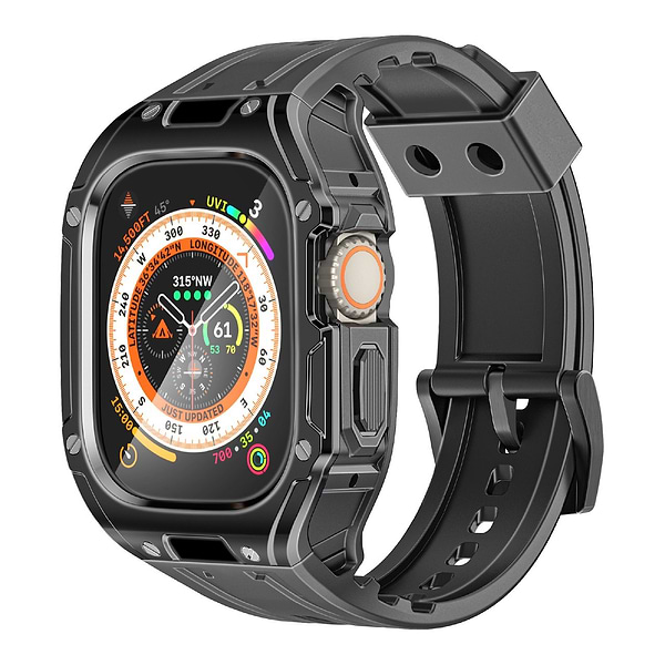 Фото - Чехол-бампер для смарт-годинника Promate caseband.black