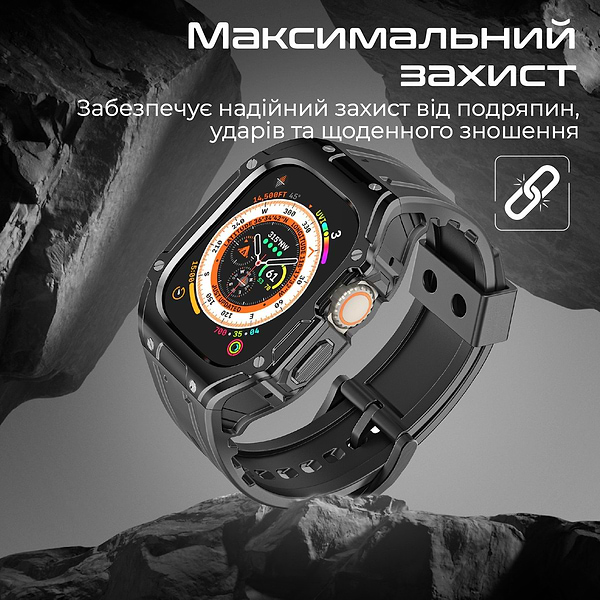 Фото - Чехол-бампер для смарт-годинника Promate caseband.black