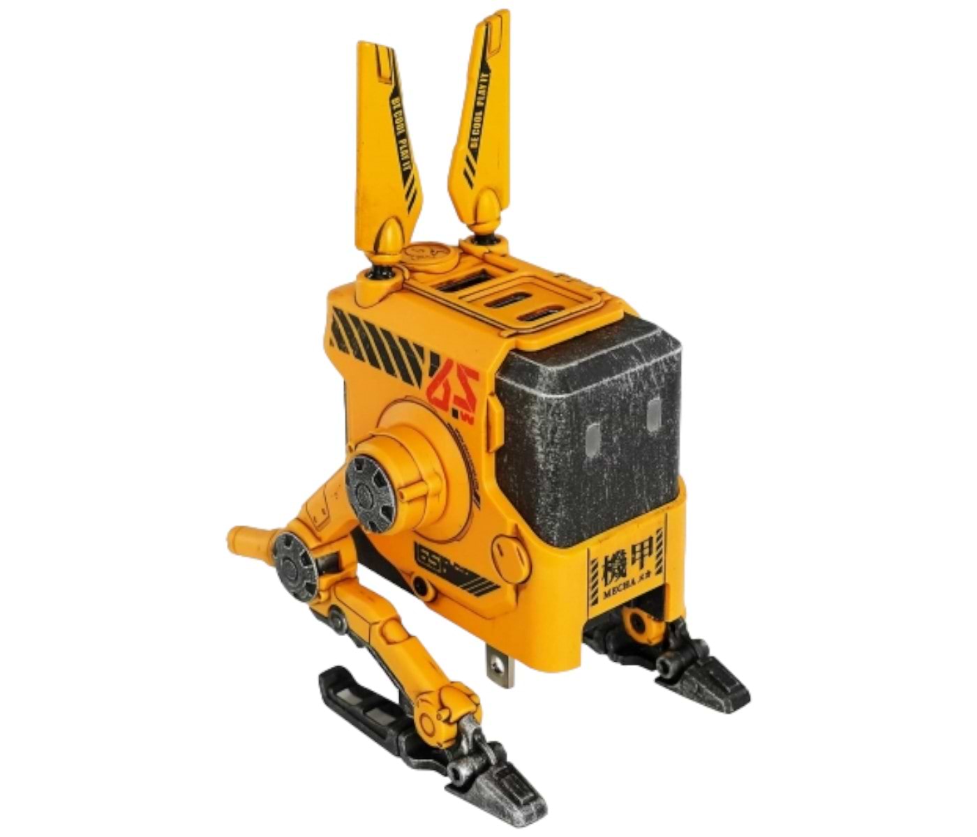 Сетевое зарядное устройство GravaStar Alpha65 65Вт 2XUSB-C/USB-A (GRAVASTARA65_YLW_EUK)