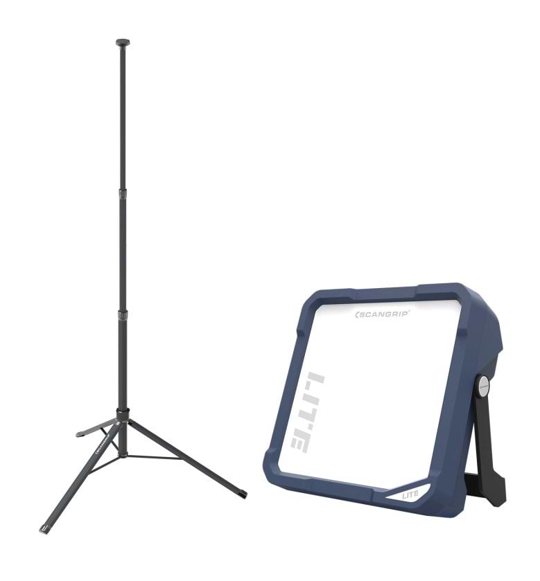 Светодиодный прожектор SCANGRIP 6000 lumen VEGA LITE +TRIPOD 2M (49.0536)