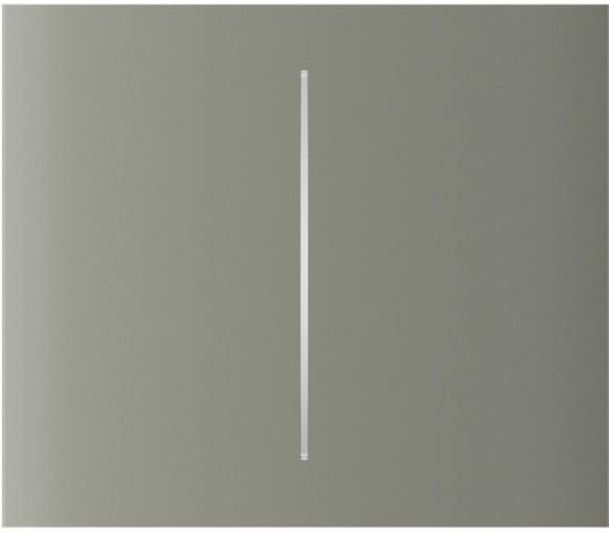 Фото - Кнопка LightSwitch центральная для двухклавишного выключателя Ajax CenterButton Vertical 2-gang for LightSwitch, Jeweler, olive (000046480)