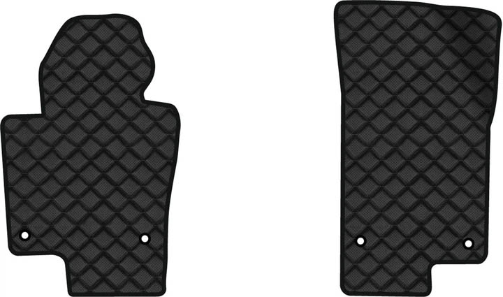 Килимки з екошкіри в салон авто передні EVAtech ECO для CC Restyling Volkswagen 2012 1 покоління Sedan USA VW11377AH2AV4BBB