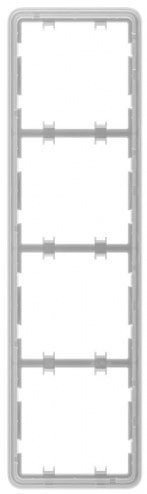 Рамки для вимикача для LightSwitch на 4 секції Ajax Frame 4 seats for LightSwitch Vertical (000046133)