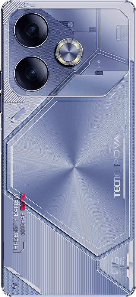 Фото - Смартфон Tecno Pova 6 12/256Gb Interstellar Blue (LI7)