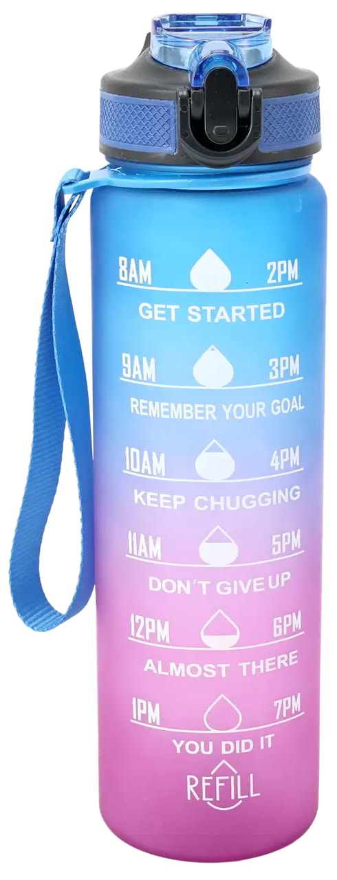 Купить Бутылка для воды Gusto SKIP 1000 мл GT-699019-1000 - Фото 1 Бутылка для воды Gusto SKIP 1000 мл GT-699019-1000 - Фото 1