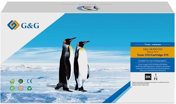 Фото - Картридж-тонер G&G для Canon 070 MF461w/463dw/465dw/LBP243dw/246dw Black (G&G-5639C002)