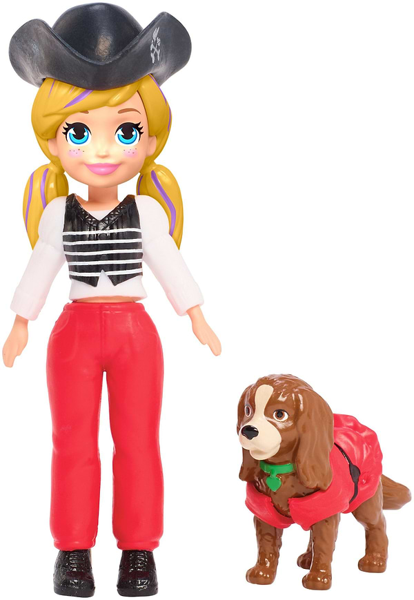Фото - Міні-лялька набір Polly Pocket Маленька модниця з улюбленцем (GDM15)