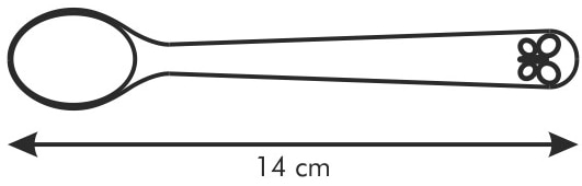Фото - Ложка дитяча tescoma 668062 Bambini 3 шт.