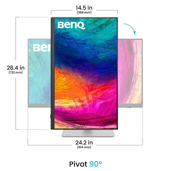 Фото - Монитор BenQ PD2730S (9H.LN7LA.TBE)