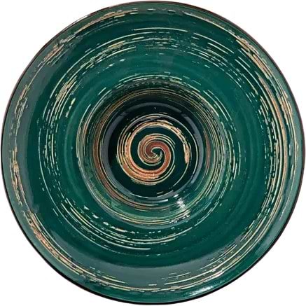 Фото - Тарілка супова Wilmax Spiral Green 27см (WL-669526 / A)