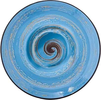 Тарелка суповая Wilmax Spiral Blue 20 см (WL-669622 / A)