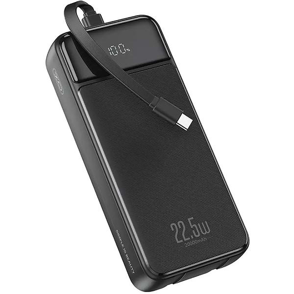 Фото - Батарея мобільна XO PR275 20000mAh 22.5W Black