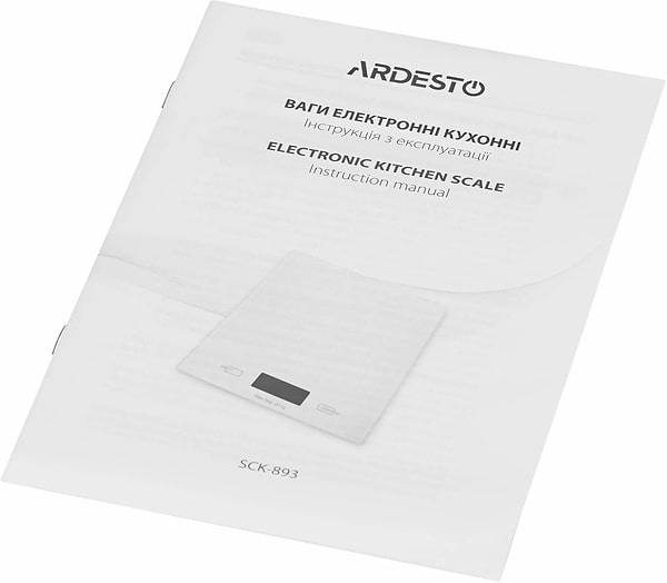 Фото - Весы кухонные Ardesto SCK-893 Pasta