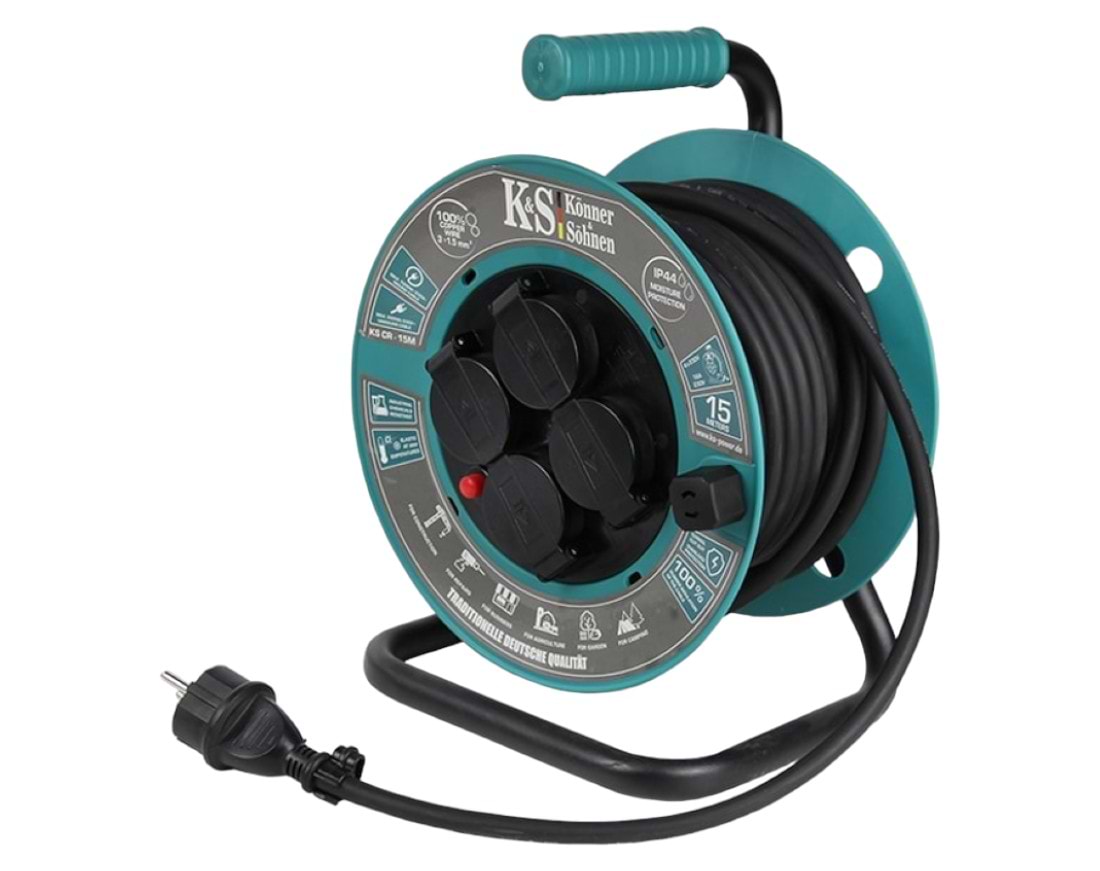 Удлинитель 220В Konner&Sohnen KS CR-15M