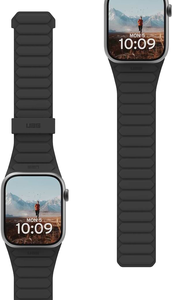 Фото - Ремінець для смарт-годинника UAG for Apple Watch Ultra 2/Ultra-49-45-44-42mm, Pathfinder, Black/Titanium (194161114036)