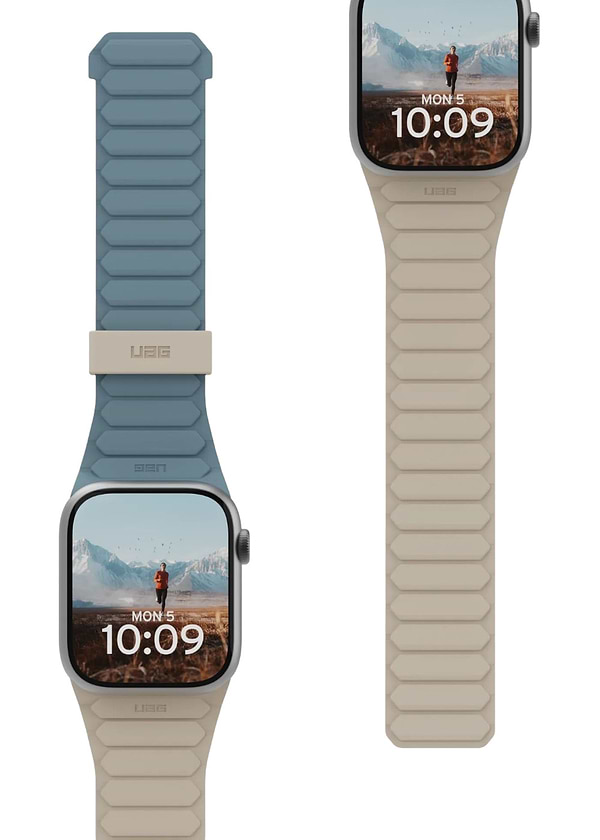 Фото - Ремінець для смарт-годинника UAG for Apple Watch Ultra 2/Ultra-49-45-44-42mm, Pathfinder, Dune/Cloud Blue (194161118051)