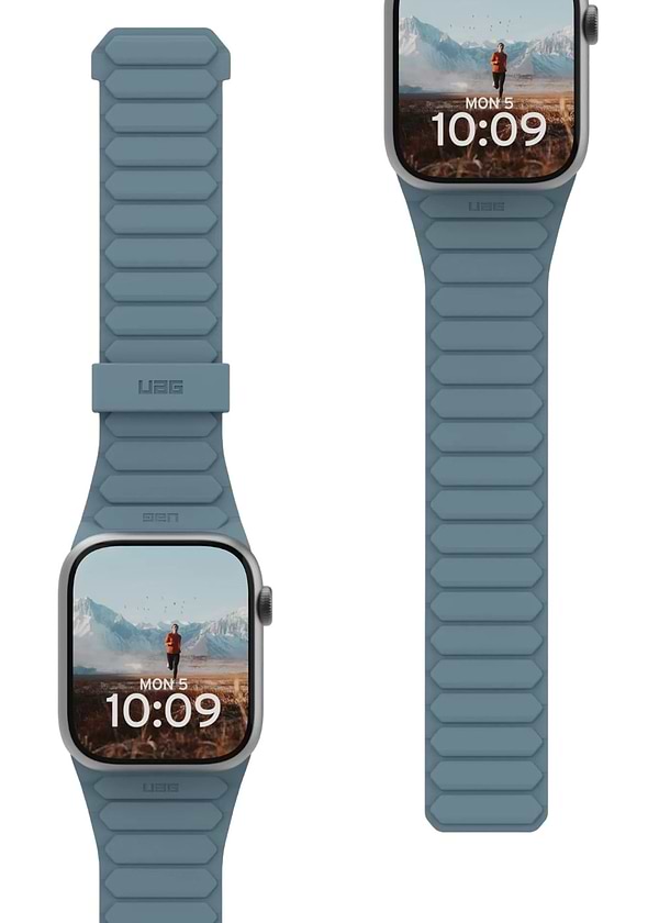Фото - Ремінець для смарт-годинника UAG for Apple Watch Ultra 2/Ultra-49-45-44-42mm, Pathfinder, Dune/Cloud Blue (194161118051)