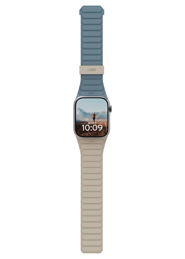 Фото - Ремінець для смарт-годинника UAG for Apple Watch Ultra 2/Ultra-49-45-44-42mm, Pathfinder, Dune/Cloud Blue (194161118051)