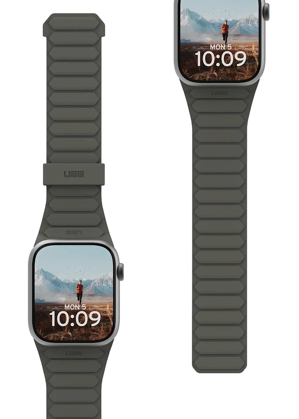 Фото - Ремінець для смарт-годинника UAG for Apple Watch Ultra 2/Ultra-49-45-44-42mm, Pathfinder, Olive/Rust (194161117291)