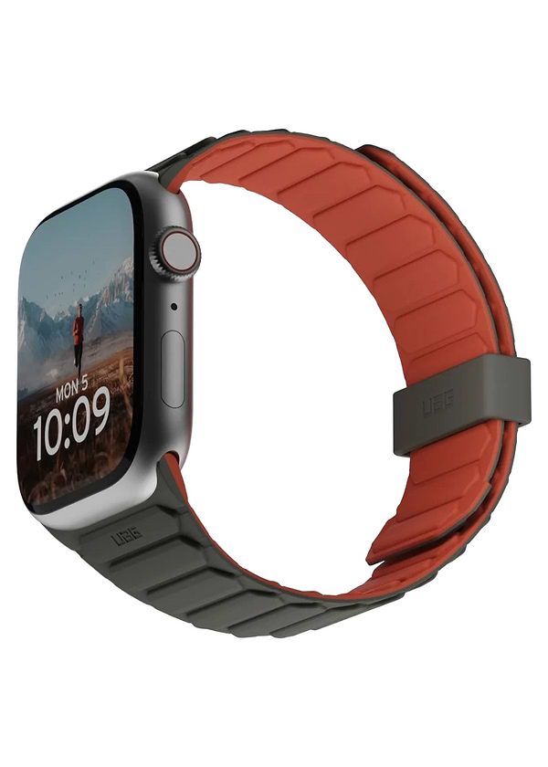 Фото - Ремінець для смарт-годинника UAG for Apple Watch Ultra 2/Ultra-49-45-44-42mm, Pathfinder, Olive/Rust (194161117291)