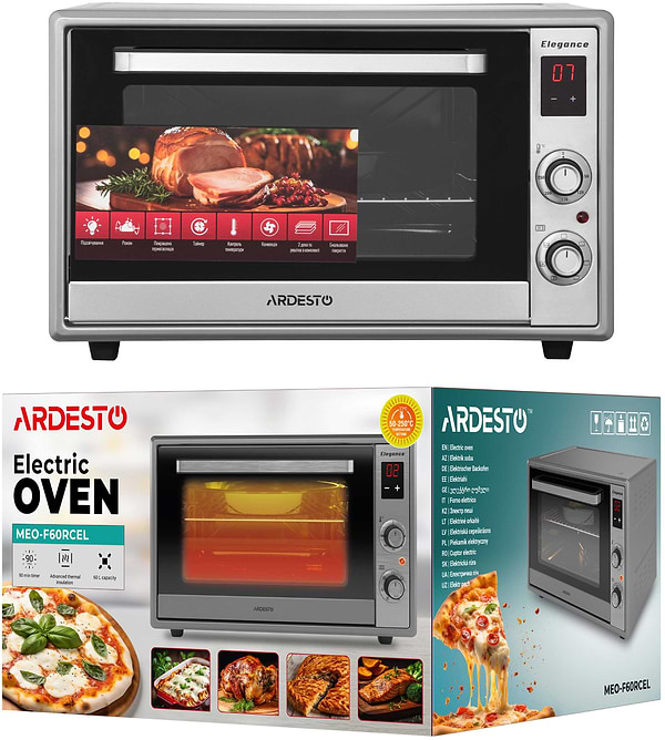 Фото - Уцінка - Піч електрична Ardesto MEO-F60RCEL