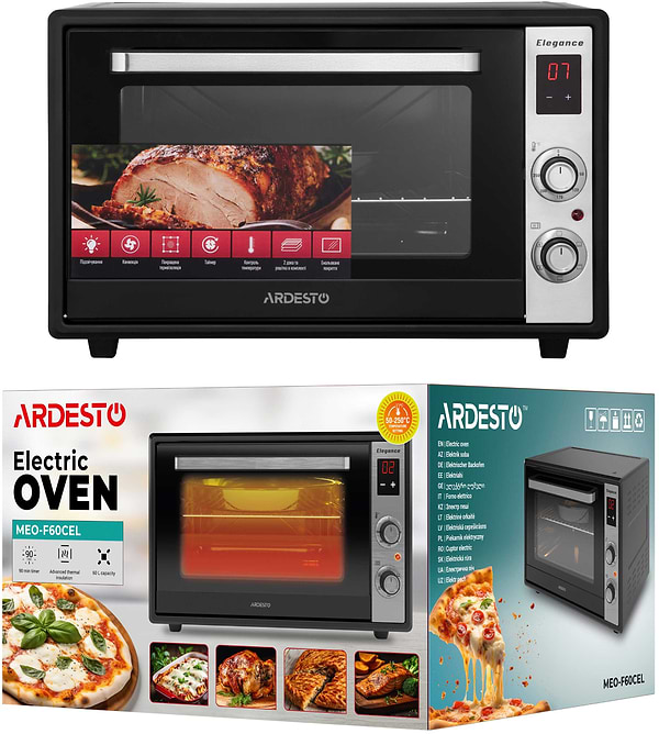 Фото - Печь электрическая Ardesto MEO-F60CEL