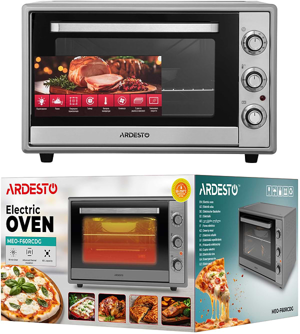 Фото - Піч електрична Ardesto MEO-F60RCDG