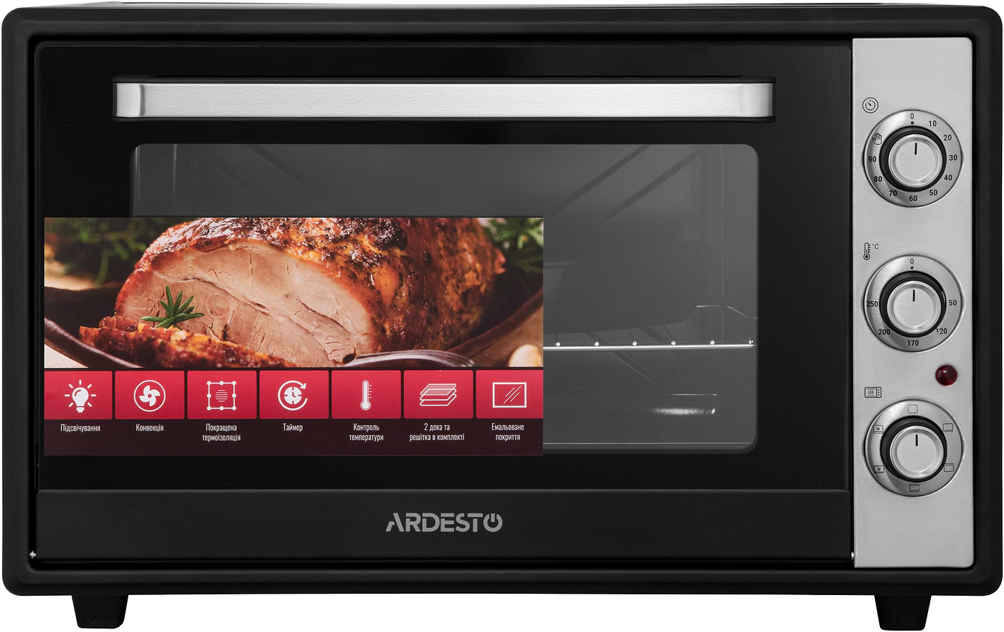 Піч електрична Ardesto MEO-F60CB - Фото 1